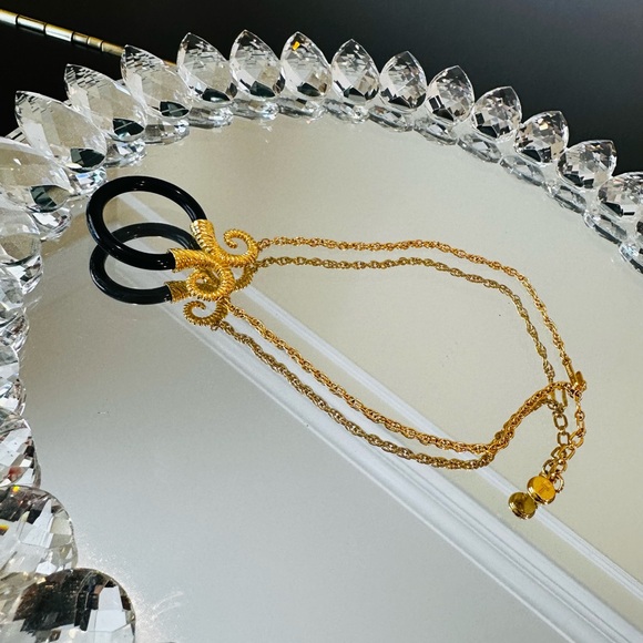 Trifari Authentic Luxury Vintage Retro RARE Runway Couture Statement Necklace - Picture 9 of 17